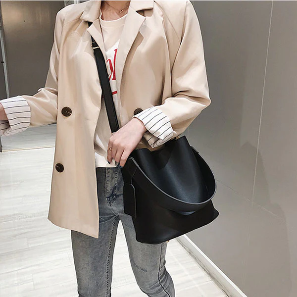 Janise Bucket Tote Bag - Image 3