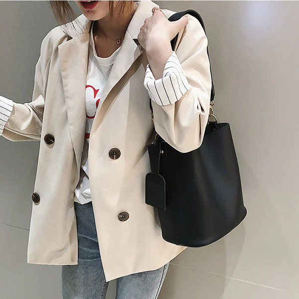 Janise Bucket Tote Bag - Image 4