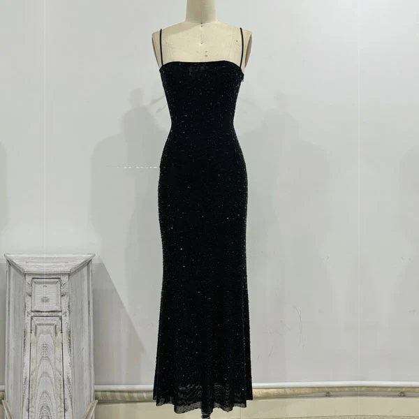 Jessi Embellishment Bodycon Maxi Dress - Image 14