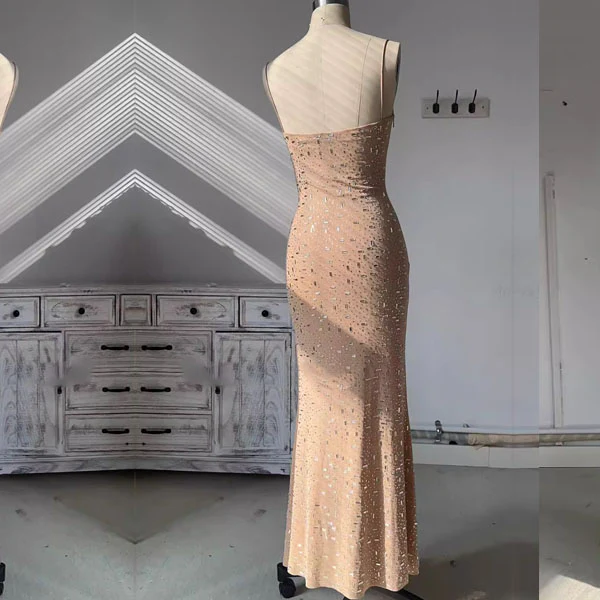 Jessi Embellishment Bodycon Maxi Dress - Image 7