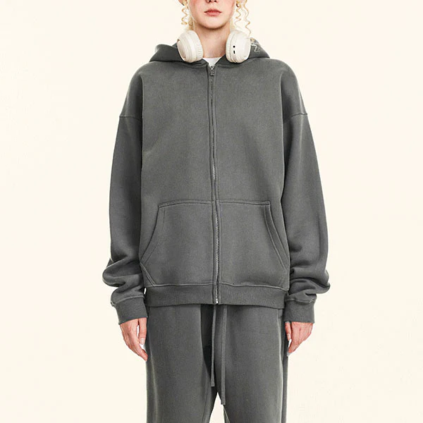 Karla Cozy Relax Zip Front Hoodie - Image 6