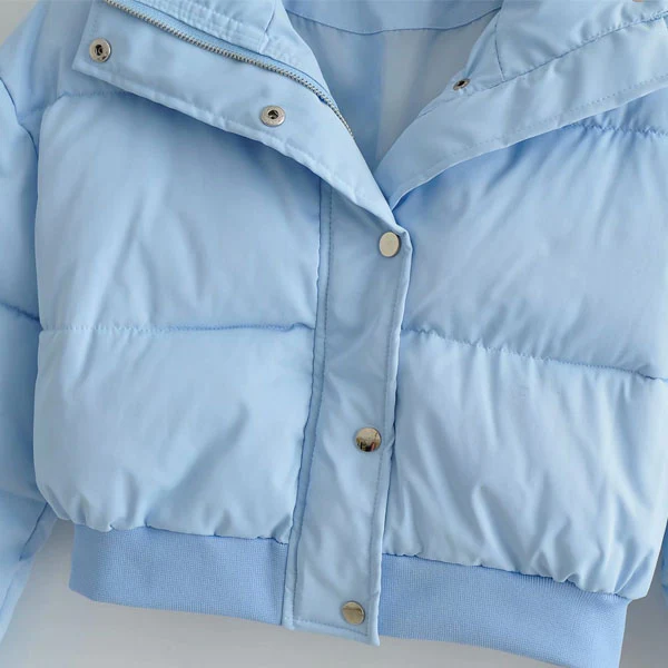 Karris Quilted Cropped Puffer Jacket - Image 11