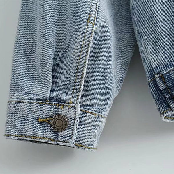 Kate Oversized Denim Jacket - Image 11