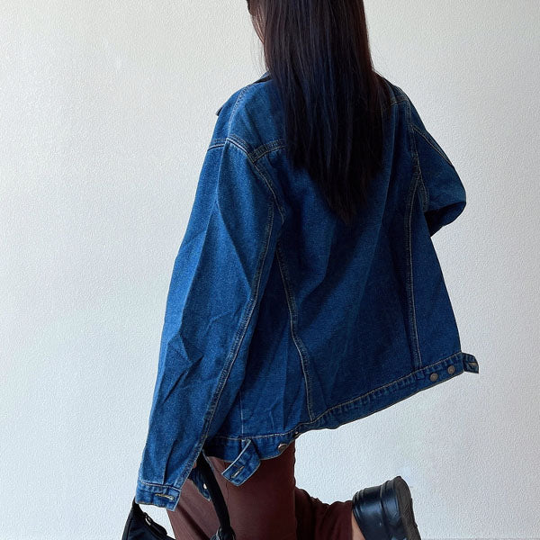 Kate Oversized Denim Jacket - Image 16