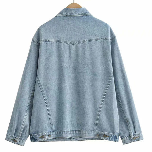 Kate Oversized Denim Jacket - Image 7