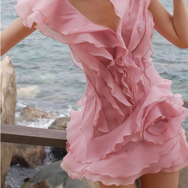 Kaylen Elegance Enchanté Mini Dress - Image 14