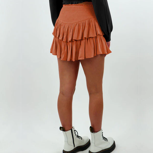 Kelly Tiered Ruffled Mini Skirt - Image 11