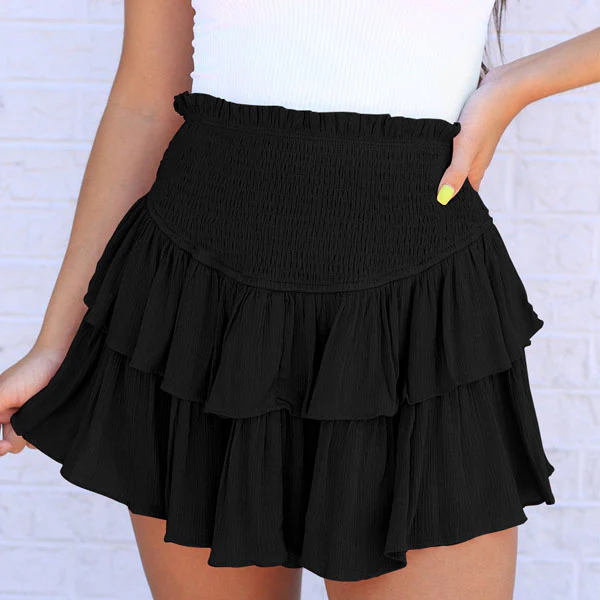 Kelly Tiered Ruffled Mini Skirt - Image 19