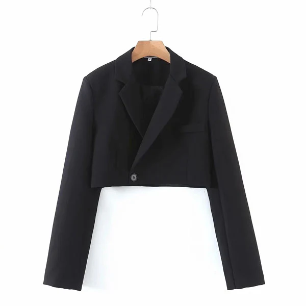 Kenza Cropped Blazer Skirt Set - Image 16