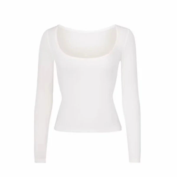 Kim Scoop Neck Long Sleeve Top - Image 5
