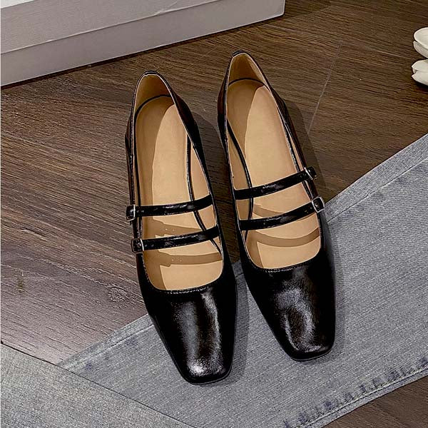 Kimberly Classic Double Strap Mary Jane Shoes - Image 11