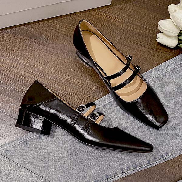 Kimberly Classic Double Strap Mary Jane Shoes - Image 12