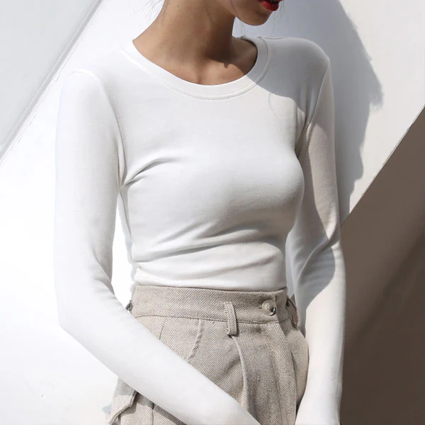 Kira Everyday Basic Long Sleeve Top