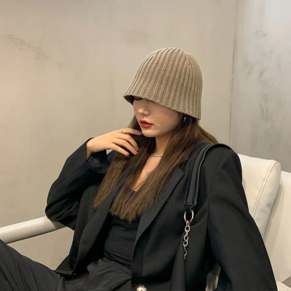 Kiri Bucket Knit Beanie - Image 3