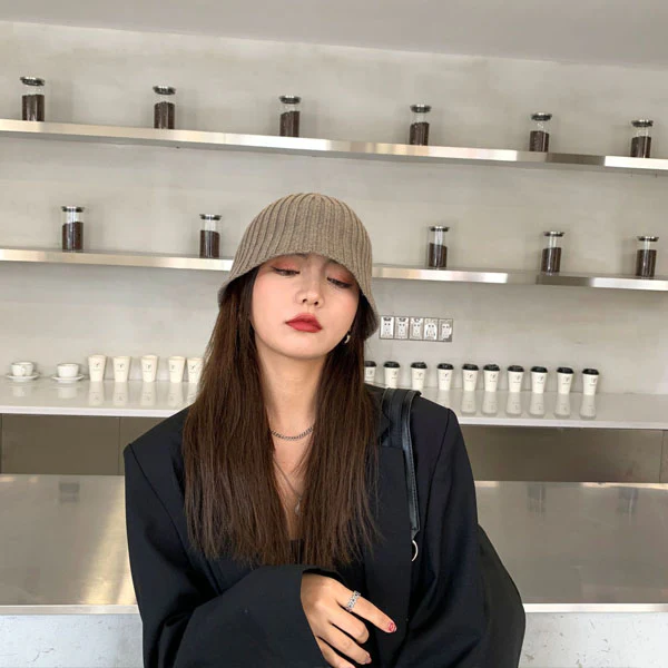 Kiri Bucket Knit Beanie - Image 4