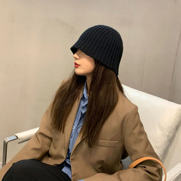 Kiri Bucket Knit Beanie - Image 9