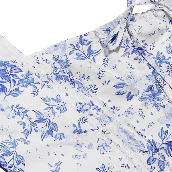 Kristin Floral Print Bustier Sleeveless Top - Image 9