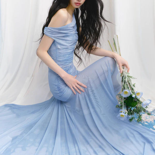 Kristy Ethereal Off-Shoulder Bodycon Tube Dress Set - Image 6