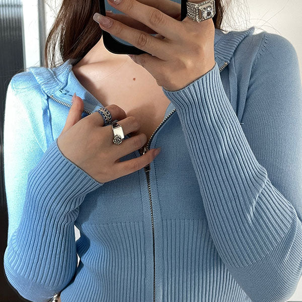Kyler 2 Pc Long Sleeve Hoodie Tracksuit Set - Image 24