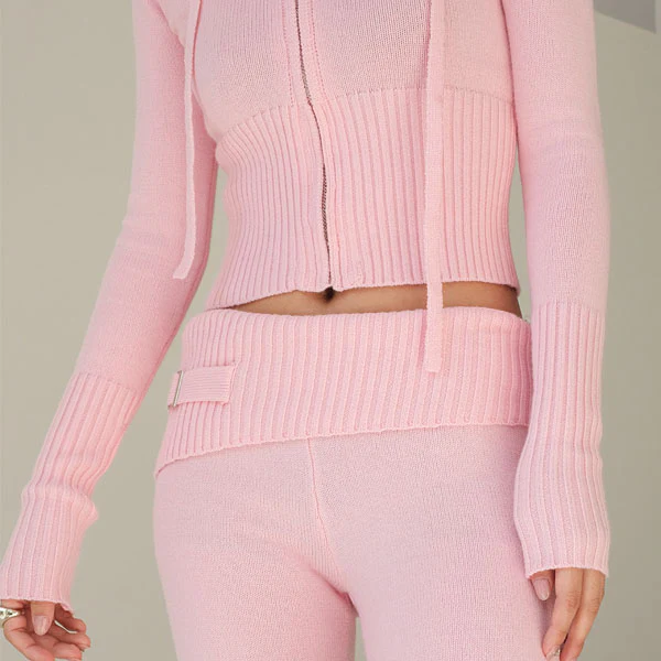 Kyler 2 Pc Long Sleeve Hoodie Tracksuit Set - Image 5