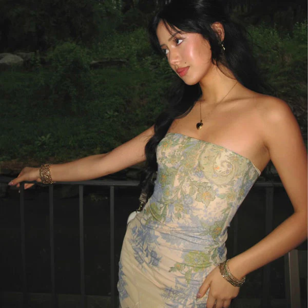 Lana Floral Strapless Maxi Dress - Image 6