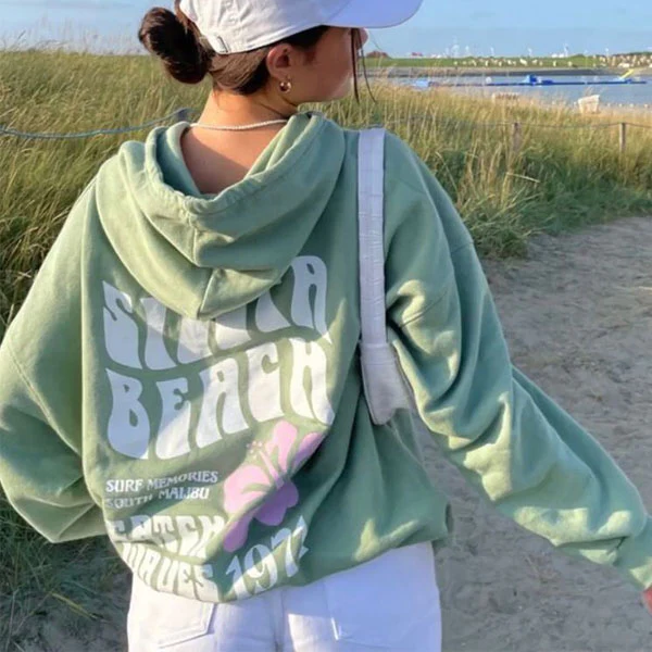 Laura Green Siesta Beach Floral Hoodie - Image 7