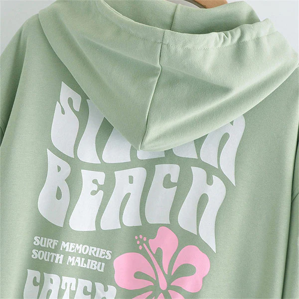 Laura Green Siesta Beach Floral Hoodie - Image 9