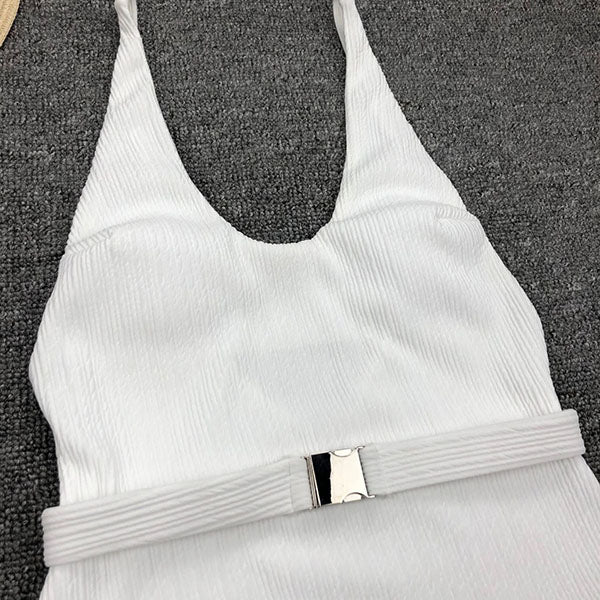 Leigh Belted Swimsuit - Image 8