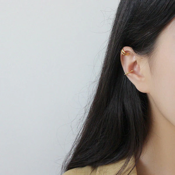Lina Ear Cuffs Earring Set - Image 3