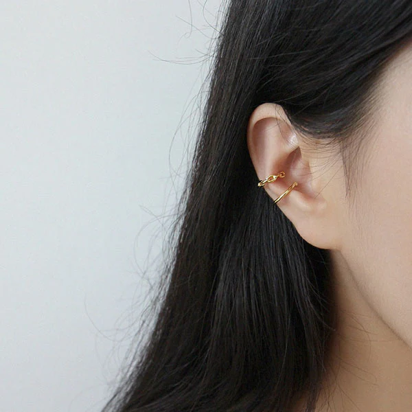 Lina Ear Cuffs Earring Set - Image 5
