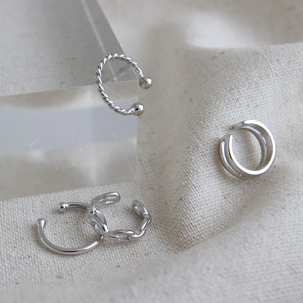 Lina Ear Cuffs Earring Set - Image 6