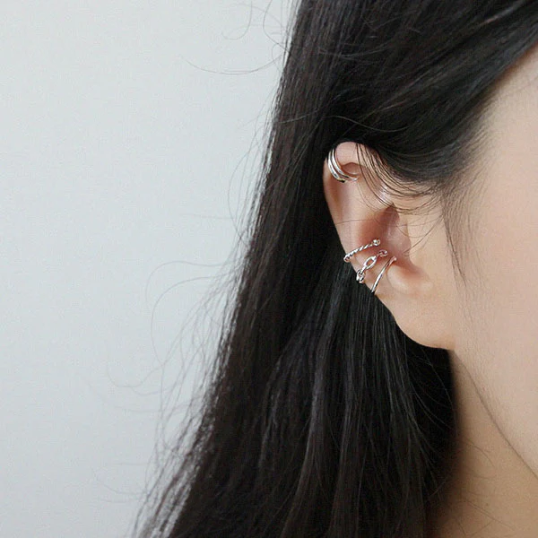 Lina Ear Cuffs Earring Set - Image 7