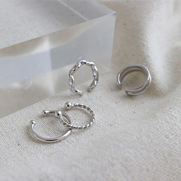 Lina Ear Cuffs Earring Set - Image 8