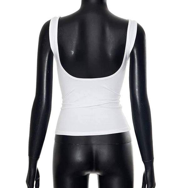 Madeline Ruched Front Tank Strap Top - Image 5