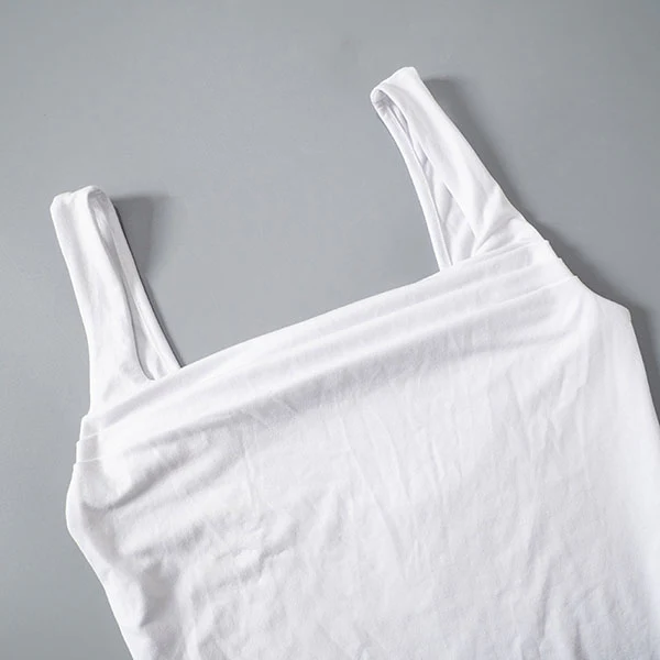 Madeline Ruched Front Tank Strap Top - Image 6