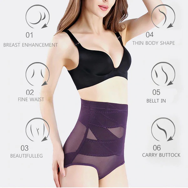 Megan High Waist Slim Tummy Shapewear - Image 12