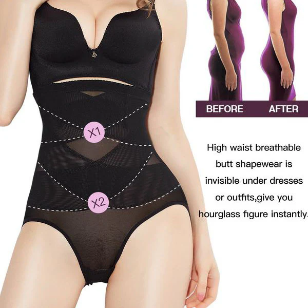 Megan High Waist Slim Tummy Shapewear - Image 5