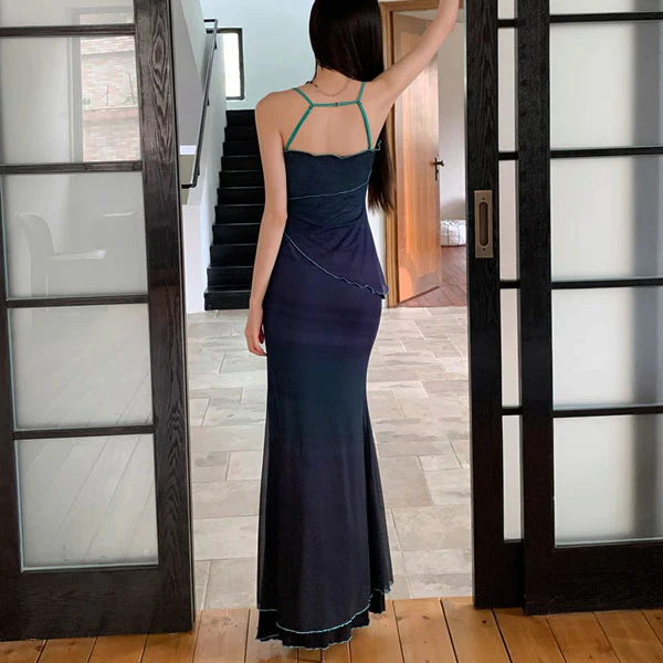Merinda Floral Mermaid Maxi Dress - Image 9