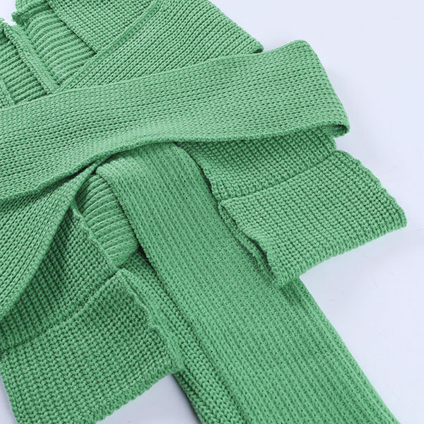 Mira Multi Way Wrap Knit Top - Image 15