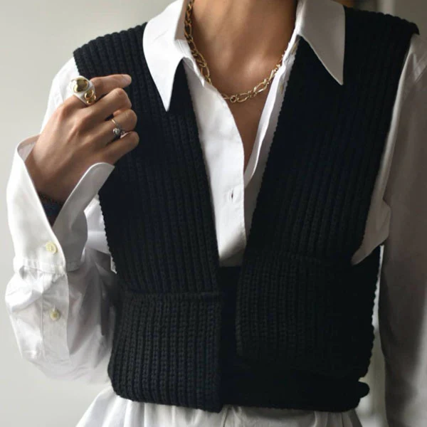 Mira Multi Way Wrap Knit Top - Image 17