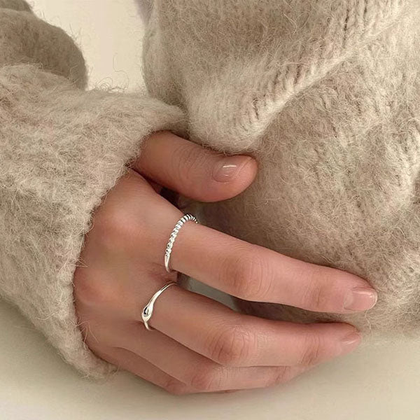 Monique Sterling Silver Classic Open Ring - Image 4