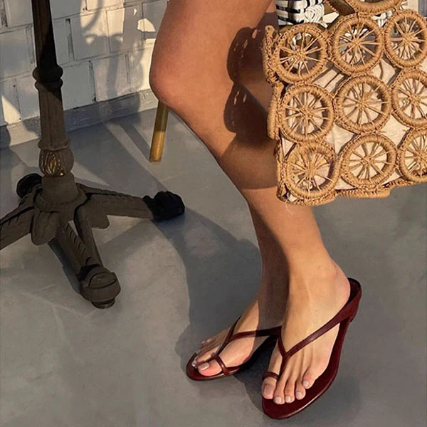 Nicole Toe Loop Slide Sandals - Image 7