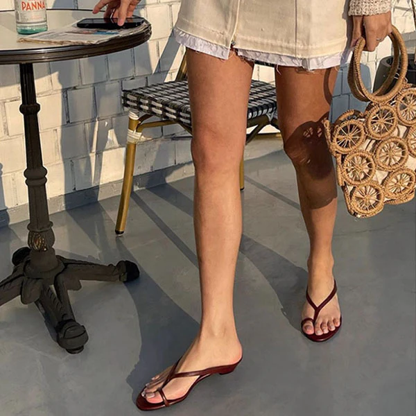 Nicole Toe Loop Slide Sandals - Image 9