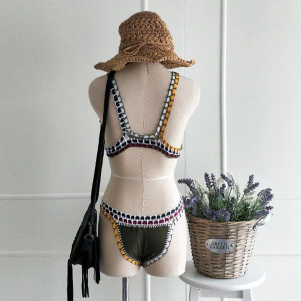 Nikky Crochet Trim Bikini - Image 13