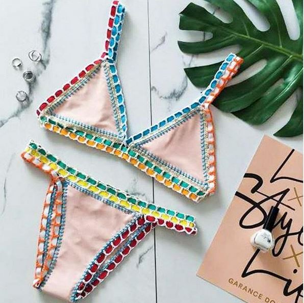 Nikky Crochet Trim Bikini - Image 17