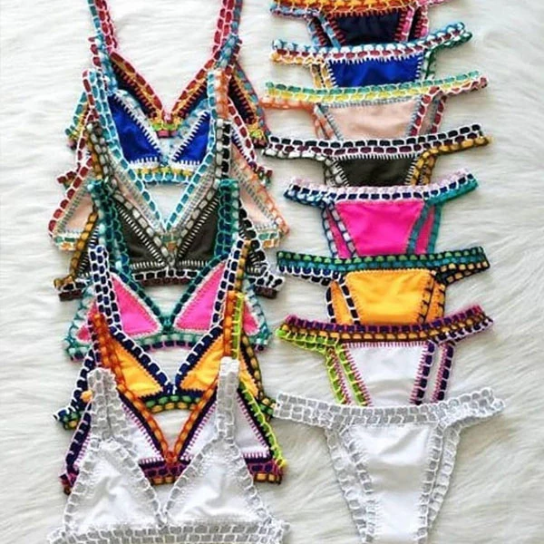 Nikky Crochet Trim Bikini - Image 22