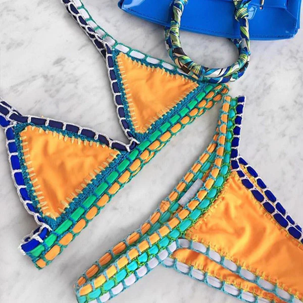 Nikky Crochet Trim Bikini - Image 5