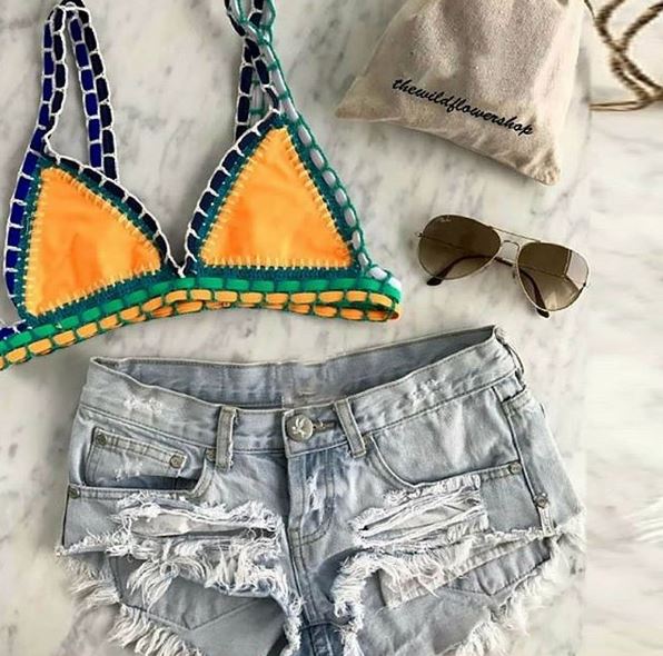 Nikky Crochet Trim Bikini - Image 6