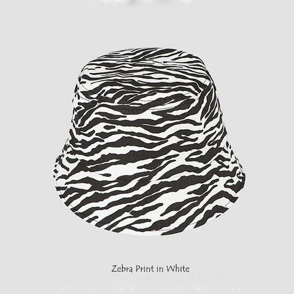 Nora Animal Print Summer Bucket Hat - Image 4
