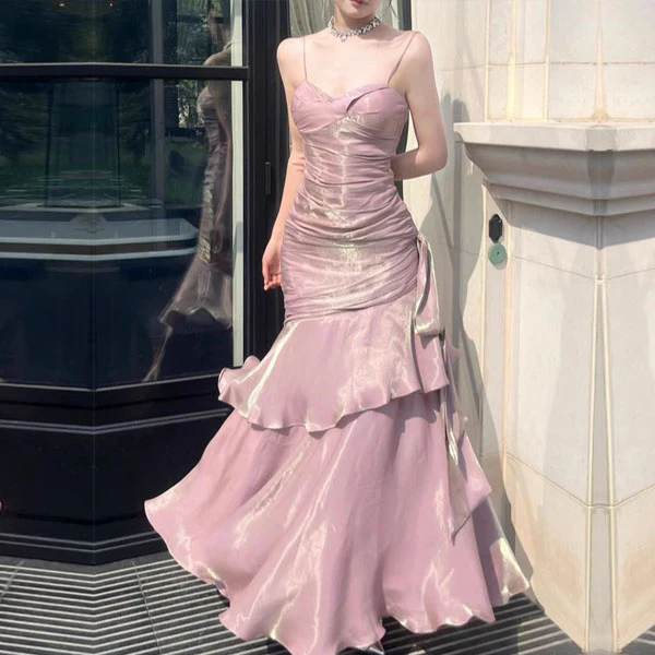 Pamela Enchanting Ruffled Tiered Maxi Dress - Image 22